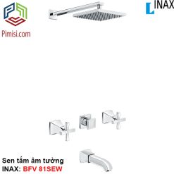Sen tắm đứng âm tường INAX BFV-81SEW nóng lạnh
