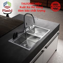 Chậu rửa chén inox Pimisi PC- 7843C thương hiệu đến từ Nhật Bản