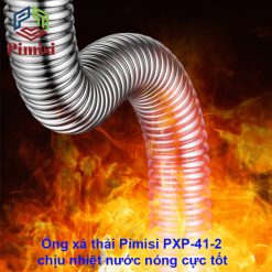 Xi phông chậu rửa chén 2 ngăn Pimisi PXP-41-2 chịu nhiệt độ cao
