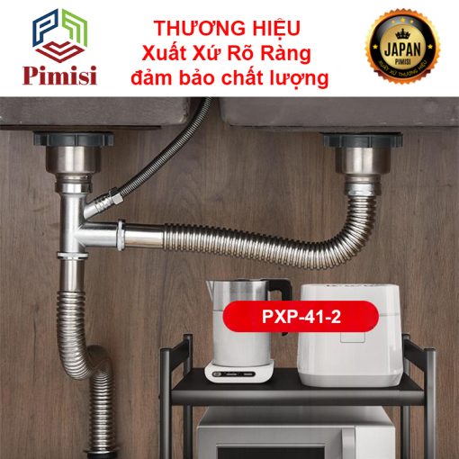 Xi phông chậu rửa chén bát Pimisi PXP-41-2 thương hiệu đến từ Nhật Bản