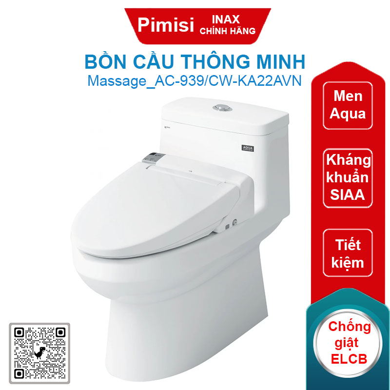Bồn cầu thông minh Inax AC-939/CW-KA22AVN