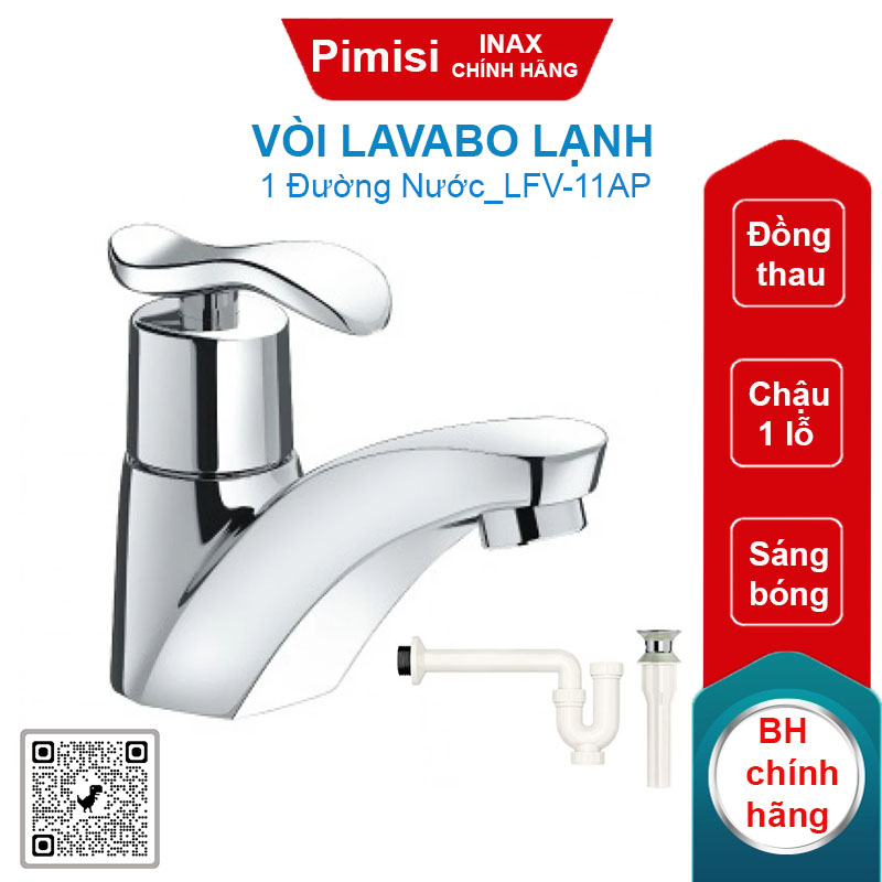 Vòi Lavabo Lạnh Inax LFV-11AP nhỏ gọn