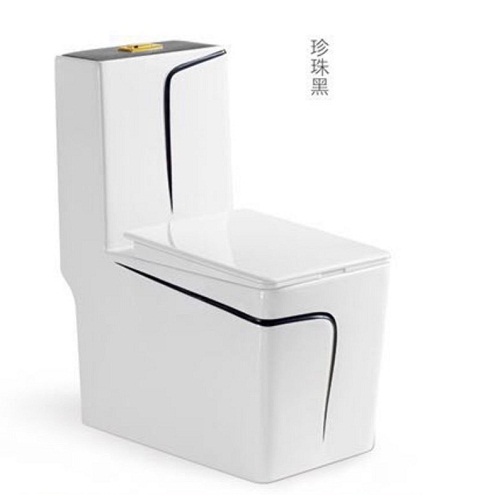 Bồn cầu nghệ thuật mạ hoa văn HCG 6603