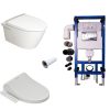Bộ bồn cầu treo tường nắp điện tử American Standard VF-3119B-WT-WP-7SL1
