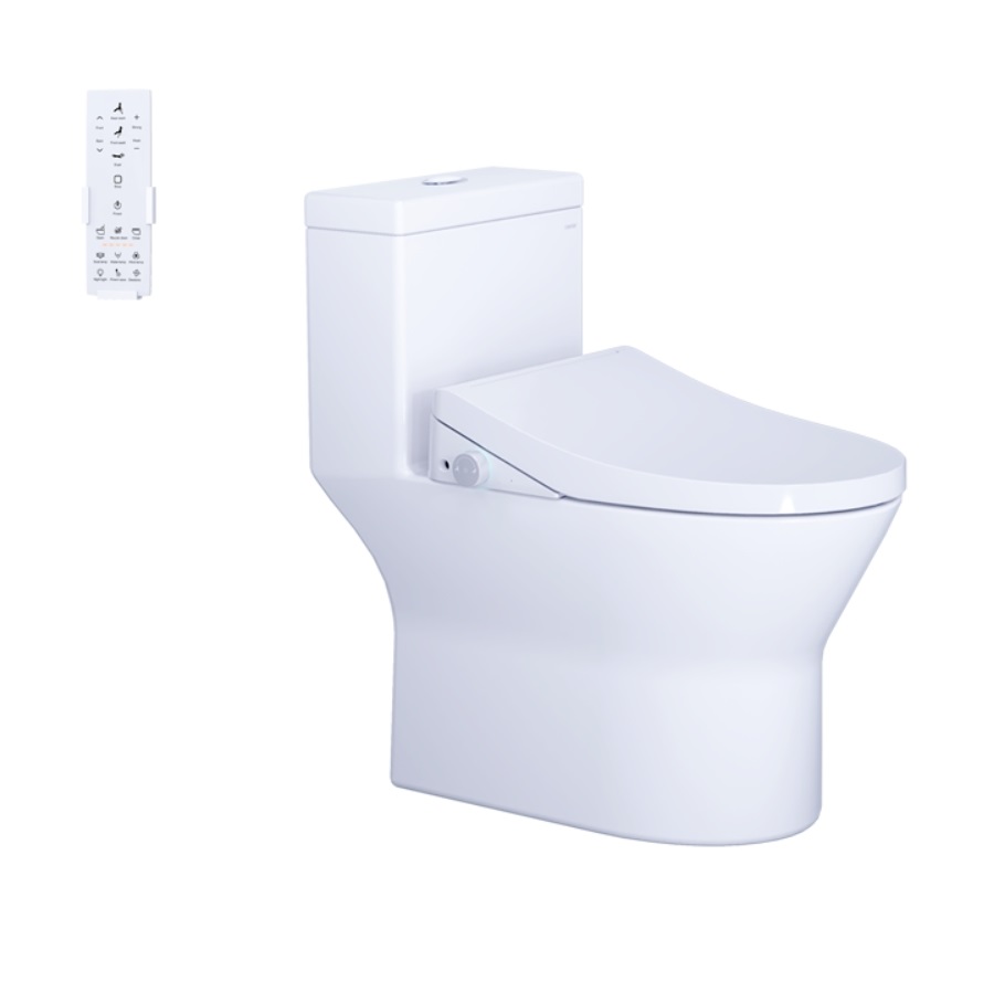 Bồn cầu nắp điện tử Caesar C1374F-TAF512H