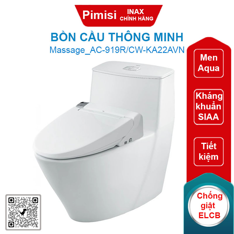 Bồn cầu điện tử Inax AC-919R/CW-KA22AVN