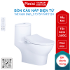 Bồn cầu nắp điện tử Caesar C1375F/TAF512H có remote