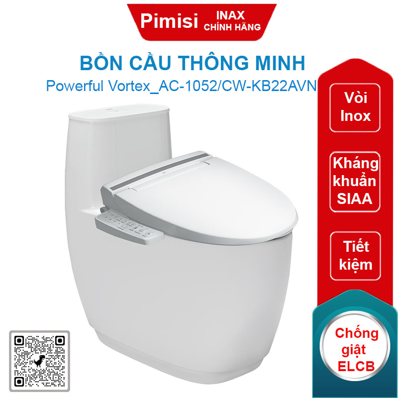 Bồn cầu thông minh Inax AC-1052/CW-KB22AVN
