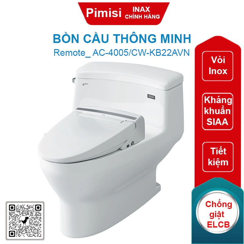 Bồn cầu thông minh Inax AC-4005/CW-KB22AVN