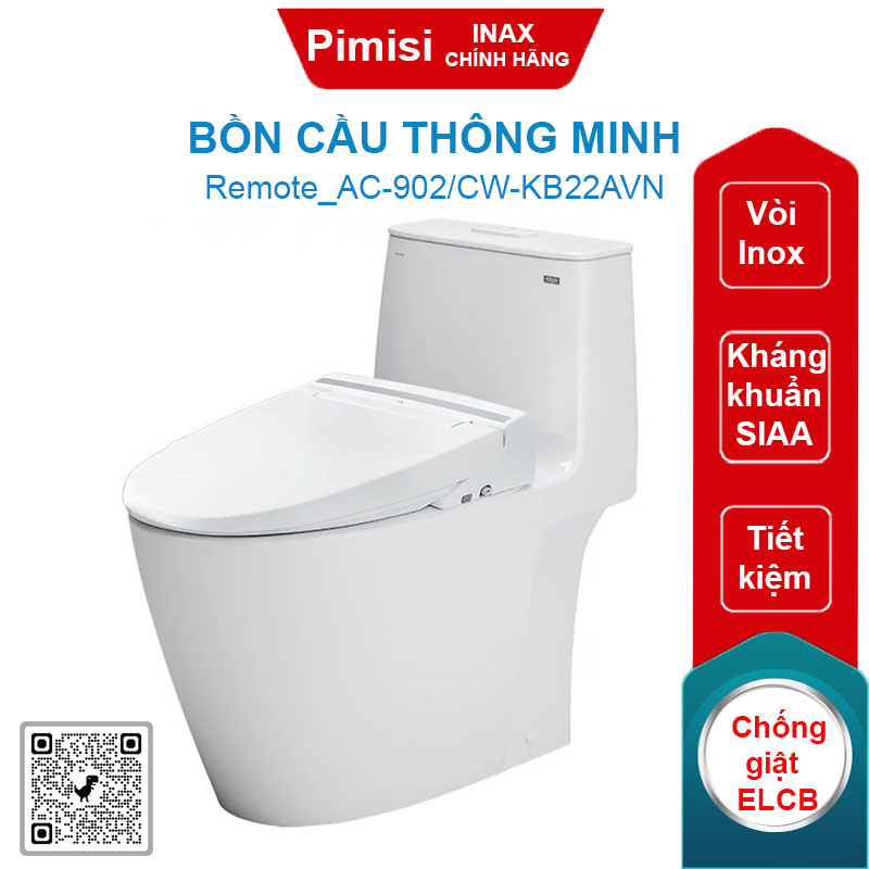Bồn cầu thông minh Inax AC-902/CW-KB22AVN