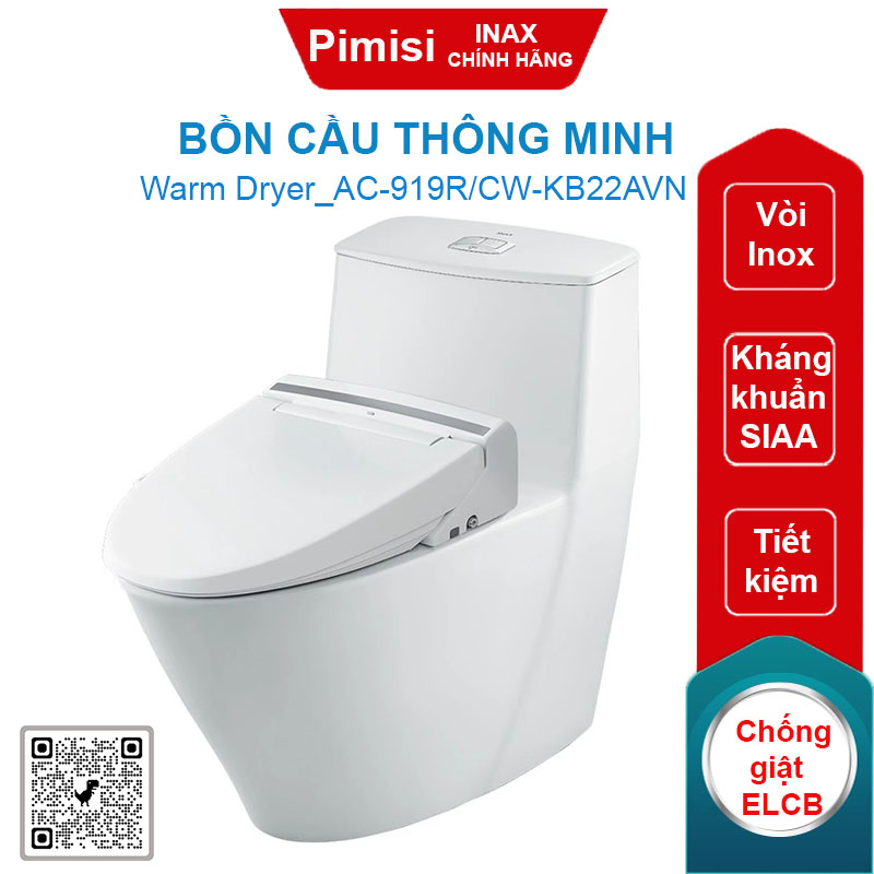 Bồn cầu thông minh Inax AC-919R/CW-KB22AVN