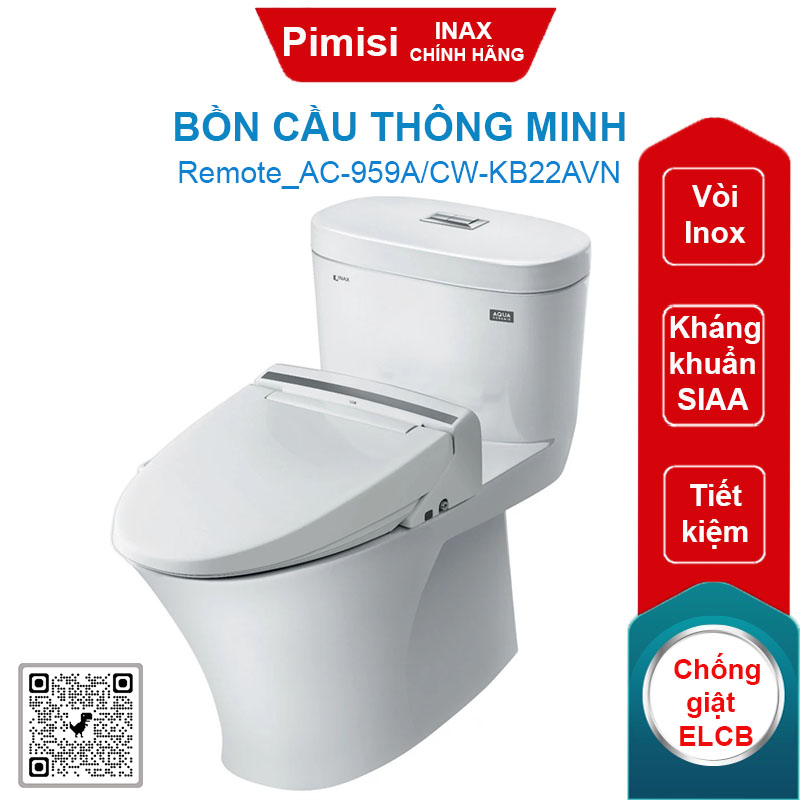 Bồn cầu thông minh Inax AC-959A/CW-KB22AVN