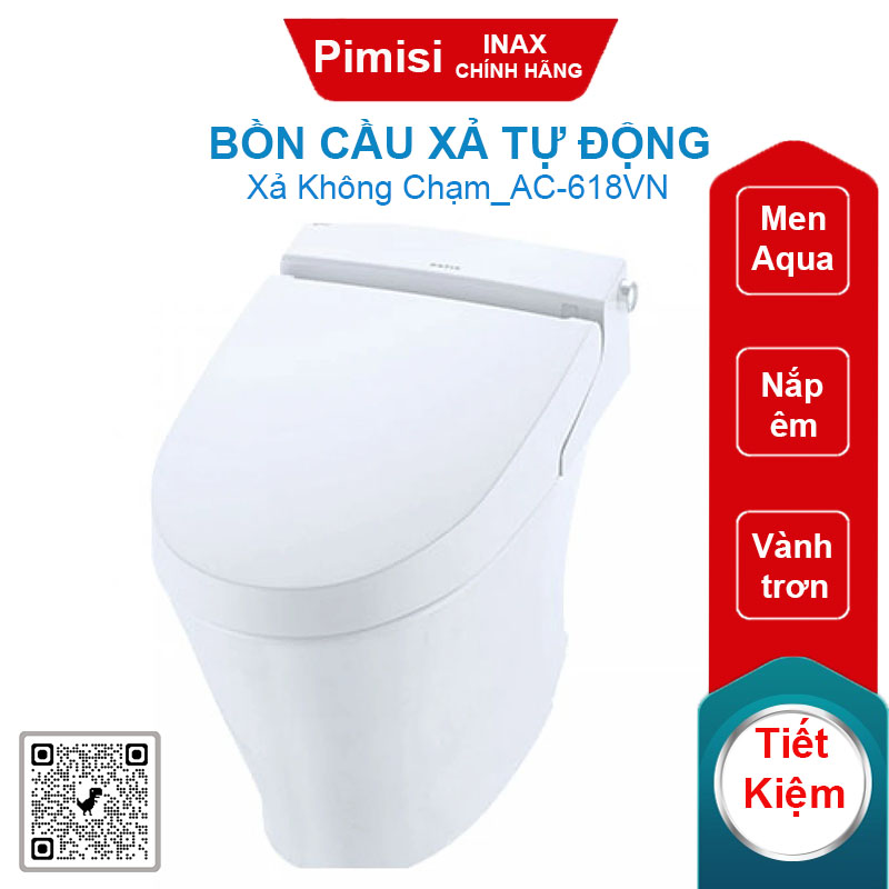 Bồn cầu xả tự động Inax AC-618VN