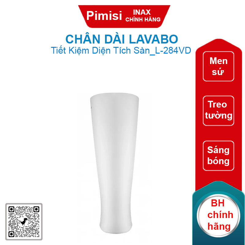 Chân dài lavabo Inax L-284VD treo tường
