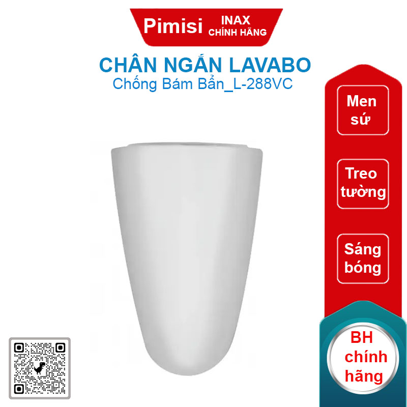Chân ngắn lavabo Inax L-288VC treo tường