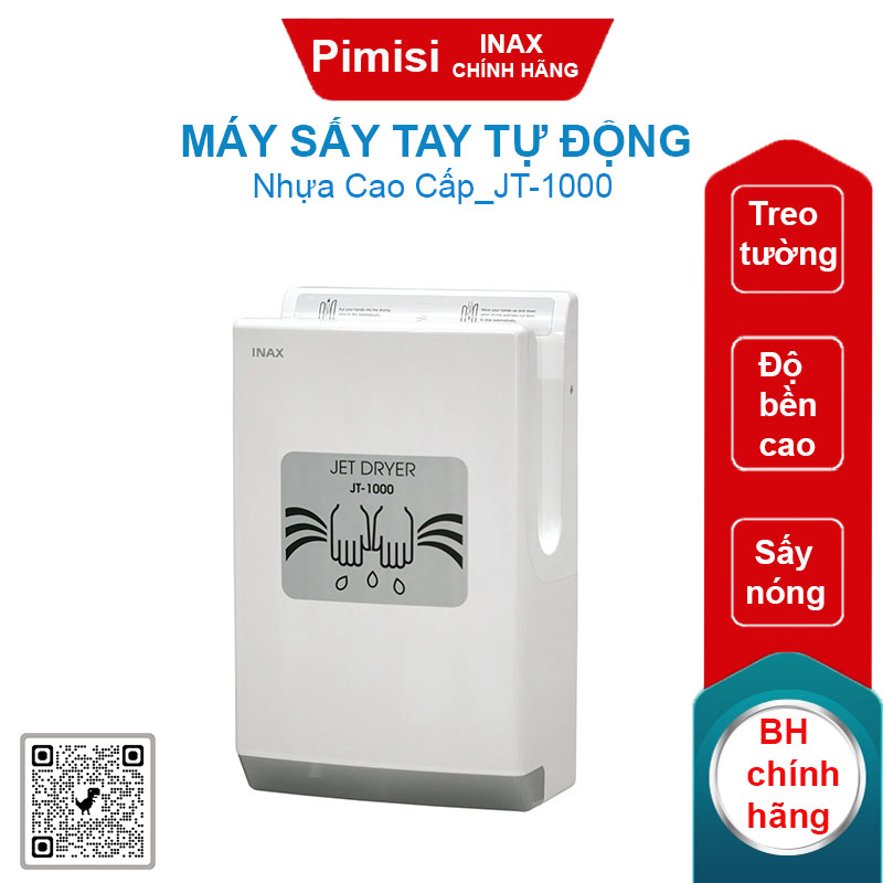 Máy sấy tay tự động Inax JT-1000 phòng vệ sinh