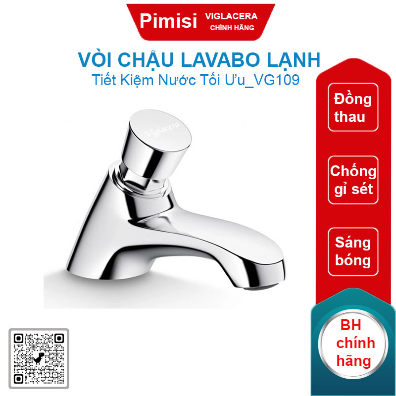 Vòi chậu lavabo lạnh Viglacera VG109 bán tự động