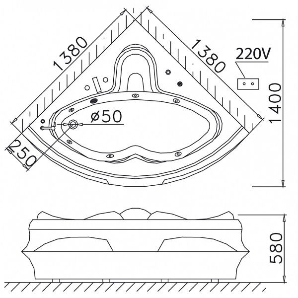 ban-ve-bon-tam-goc-caesar-at5132
