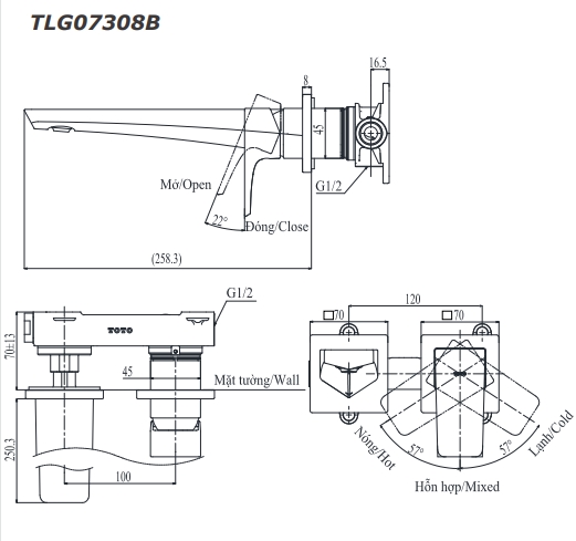 ban-ve-ky-thuat-voi-chau-lavabo-toto-tlg07308b