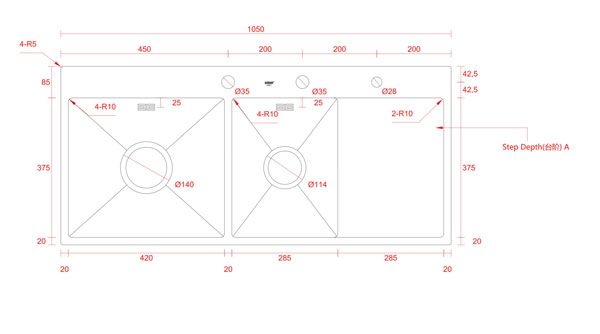 ban20ve20ky20thuat20geler20gl20eco-10548 Chậu rửa bát Geler GL Eco-10548