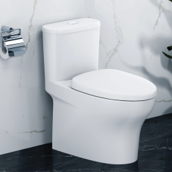 Bàn cầu 1 khối nắp êm Caesar CD1394