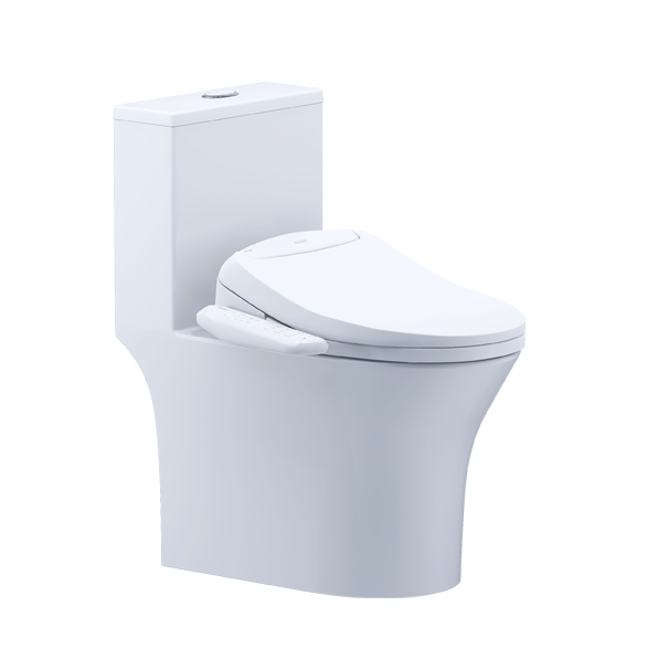 Bồn cầu 1 khối nắp điện tử Caesar C1391F-TAF400H