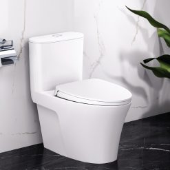 Bàn cầu 1 khối nắp êm Caesar CD1395