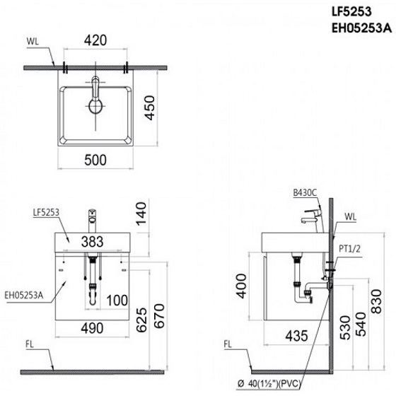 caesar20lf5253-eh05253av-bv