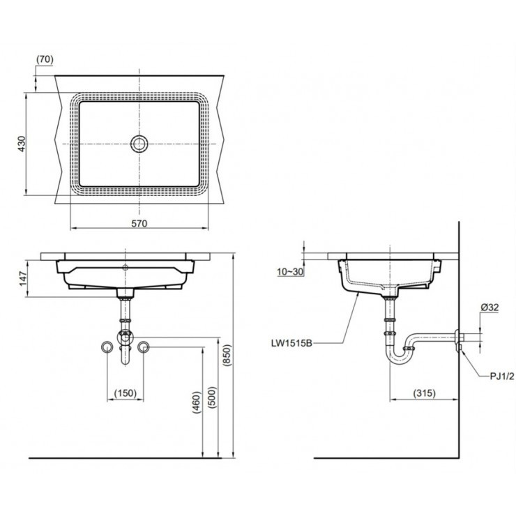 chau-lavabo-toto-lt1515-bv