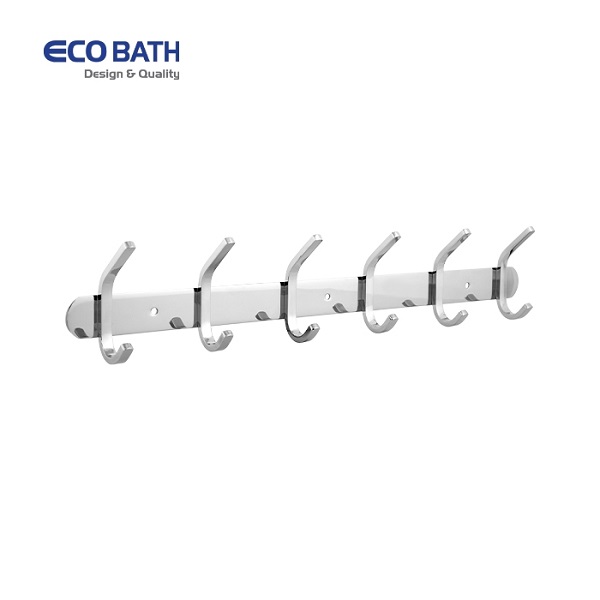 Móc quần áo 6 treo tường EcoBath EC2038-6