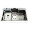 Chậu rửa bát 1 hố Faster FS-7848HMS