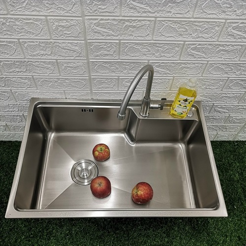 foxis20fx-6845nb-3 Chậu rửa bát 1 hố Foxis FX-6845NB