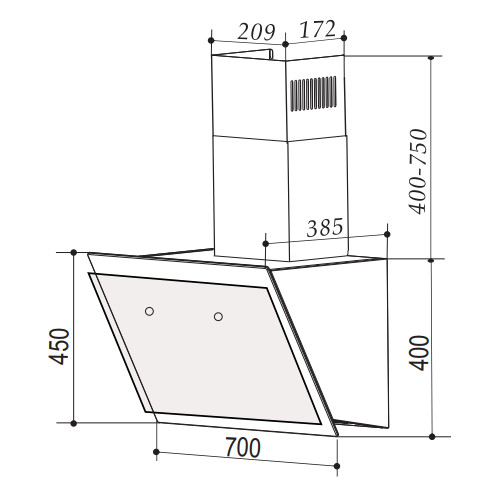 hut-mui-bauer-bcv70msi-kt