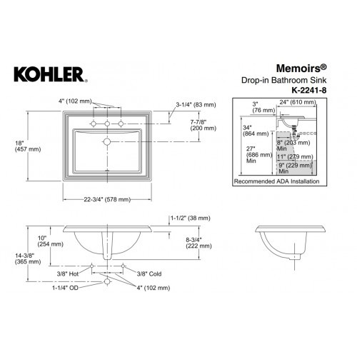kohler20k-2241-8-ban-ve Chậu rửa lavabo Kohler K-2241-8