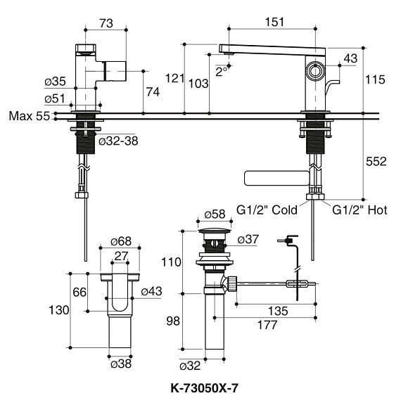 kohler20k-73050t-b7-cp-bv