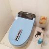 Bồn cầu nắp rửa điện tử màu xanh lam Miken SA-608SB