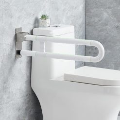 Thanh vịn phòng tắm màu trắng Miken MK-G601080-W