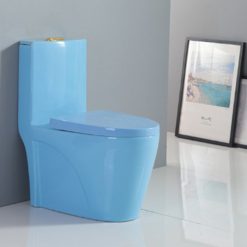 Bồn cầu màu xanh da trời Miken MKB-80001SB