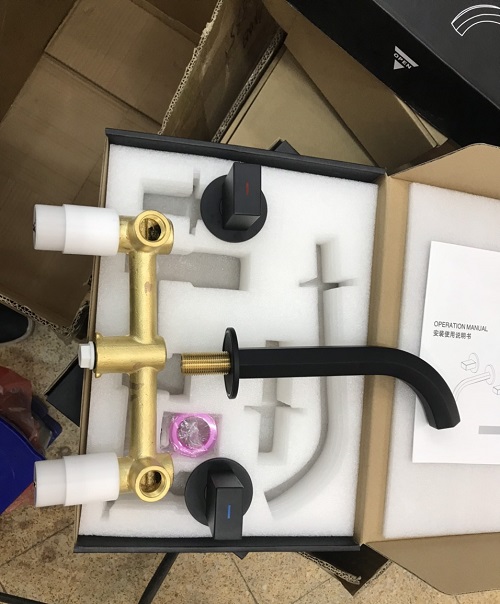 mkv-600006b-2-1 Vòi chậu lavabo âm tường màu đen Miken MKV-600006B