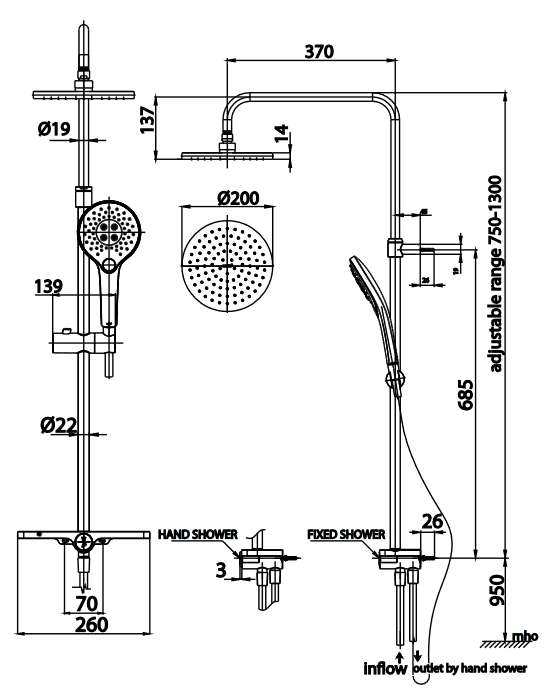 sen-cay-tam-cotto-ct6211-kich-thuoc