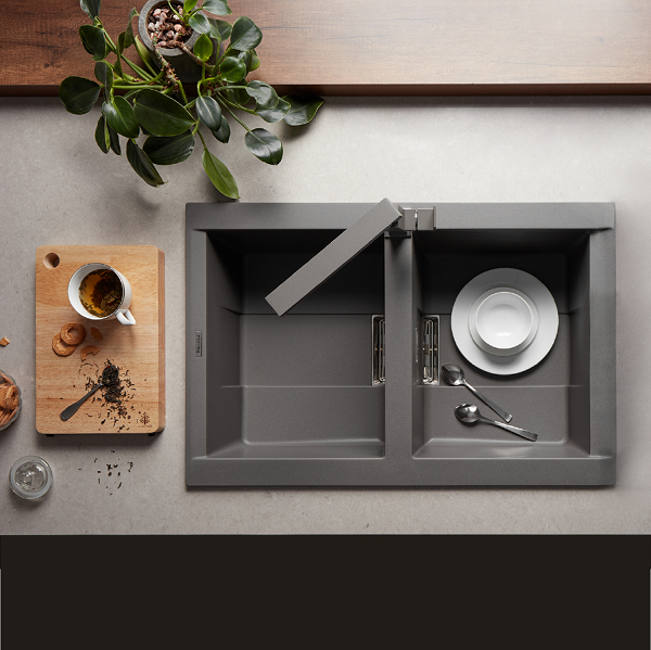 Chậu rửa bát đá Malloca SMART-K-450