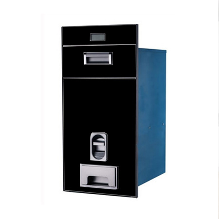 Thùng gạo mặt gương nút nhấn điện tử Grob RBE-300B-F