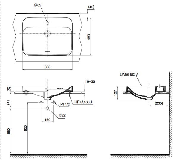 toto20lt5616c-ban-ve Chậu rửa mặt lavabo TOTO LT5616C
