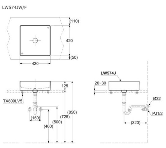 toto20lw574jw-f-ban-ve