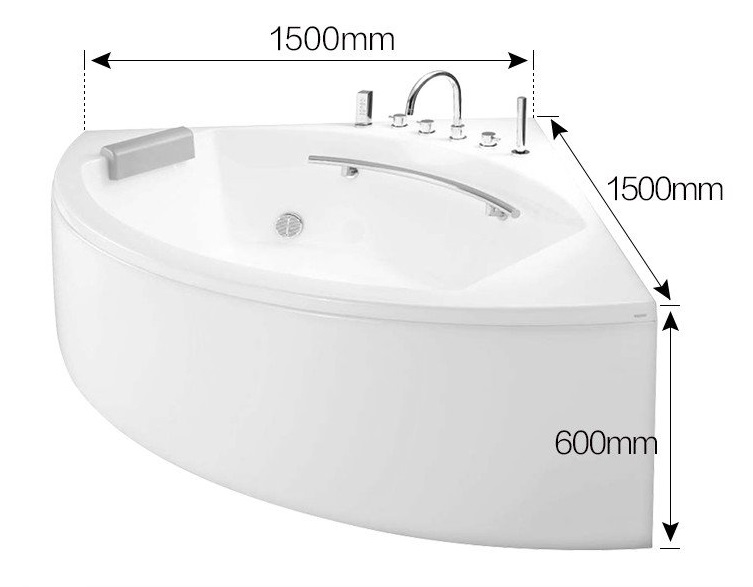 toto20ppyk1543-3pw201-3 Bồn tắm massage Toto
