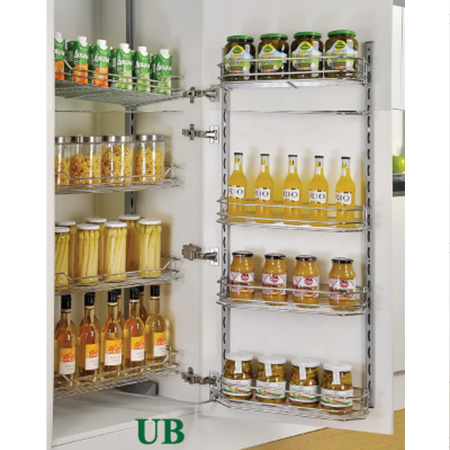 Tủ kho 4 tầng cánh mở inox 304 nan Grob UB304-445