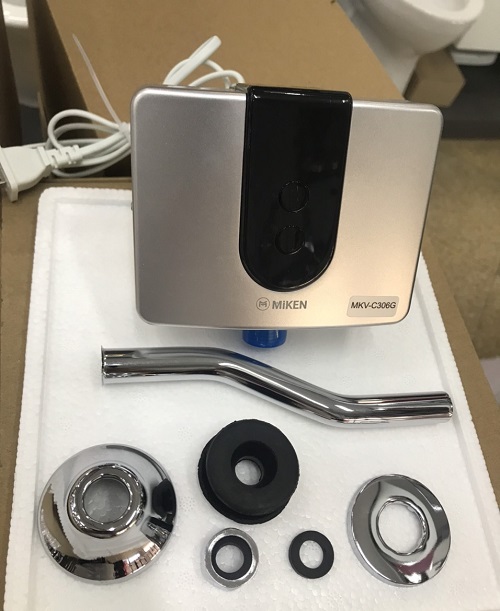 van20xa20cam20ung20miken20mkv-c306g-2 Van xả cảm ứng tiểu nam Miken MKV-C306G