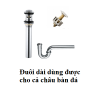 Xi phông nhấn chậu rửa mặt Hàn Quốc Daelim 111