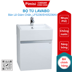 Bộ tủ lavabo Caesar LF5236/EH05236AV liền bàn