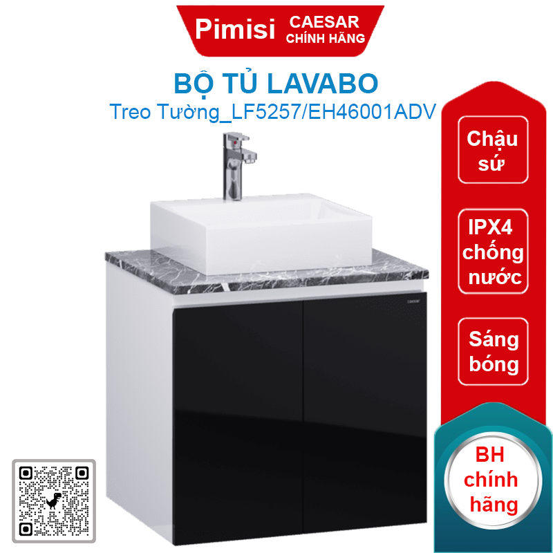 Bộ tủ lavabo Caesar LF5257/EH46001ADV màu sắc